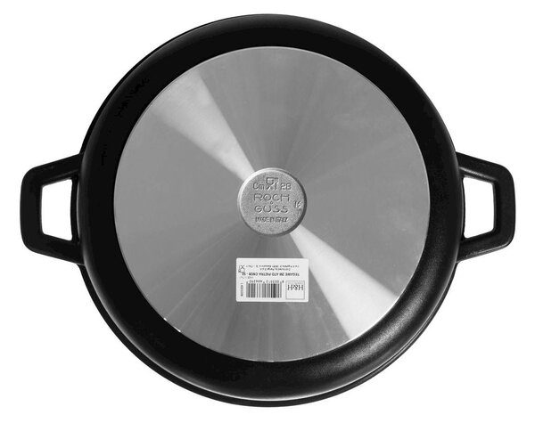 H&H Tegame Due Manici Antiaderente Pietra Cm28