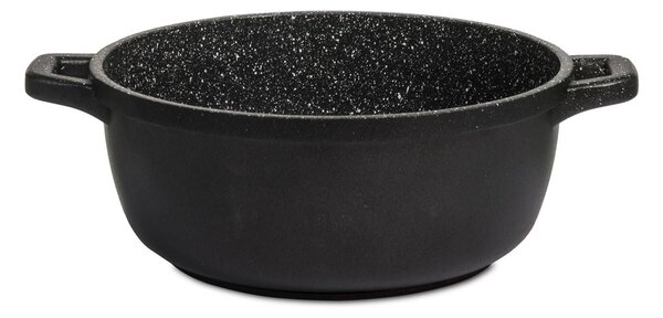 H&H Casseruola Antiaderente Pietra Due Manici Cm 20