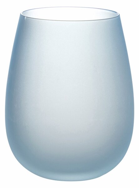 Set 6 Bicchieri Acqua Frosted in Vetro 500 ml VdE Tivoli 1996 Happy Hour