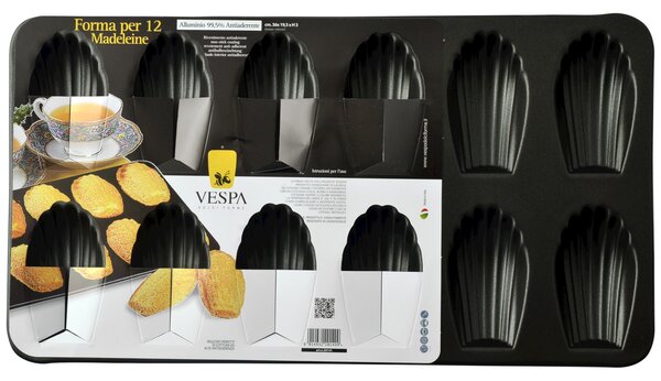 VESPA Stampo Antiaderente Madeleine 12 Posti