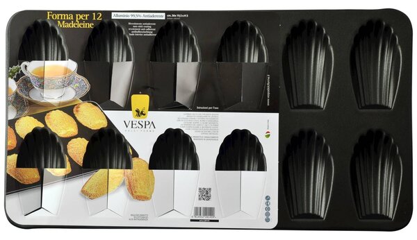 VESPA Stampo Antiaderente Madeleine 12 Posti