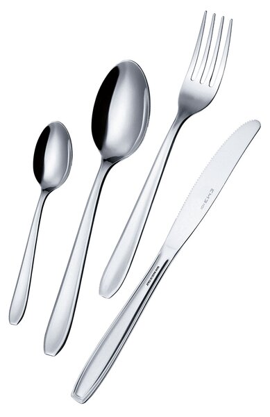 Servizio Set di Posate 24 Pezzi in Acciaio Eme Eco