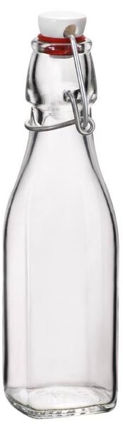 BORMIOLI ROCCO Bottiglia Mini Swing in vetro tappo bianco Lt 0,25