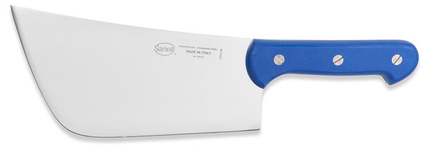 Coltello Falcetta Svizzera per Carni con Osso Lama 26 cm in Acciaio 800 gr Sanelli Blu
