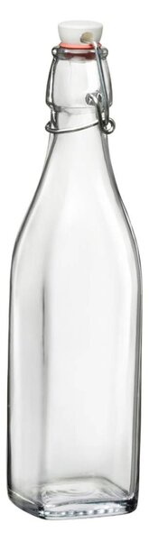BORMIOLI ROCCO Bottiglia Mini Swing in vetro trasparente tappo bianco Lt 0,5