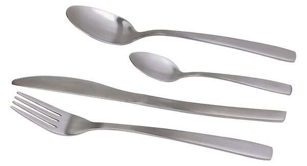 Servizio Set di Posate 24 Pezzi in Acciaio Collection Lipari Satin Jhi