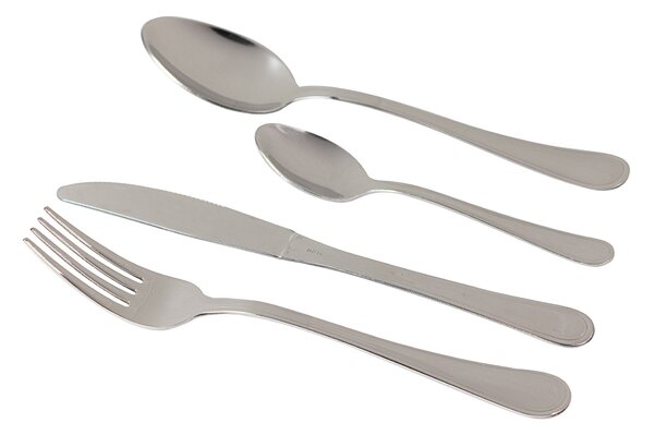 Servizio Set di Posate 24 Pezzi in Acciaio Inox Collection Giglio