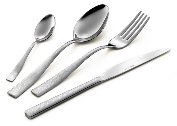 Servizio Set di Posate 24 Pezzi in Acciaio Eme Infinity Seamless