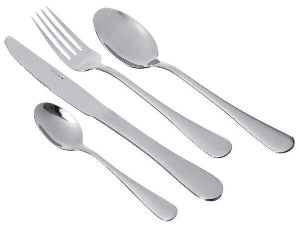 Servizio Set di Posate 24 Pezzi in Acciaio Inox 18/10 Collection Elba