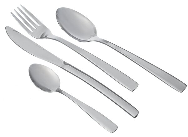 Servizio Set di Posate 24 Pezzi in Acciaio Inox 18/10 Collection Lipari