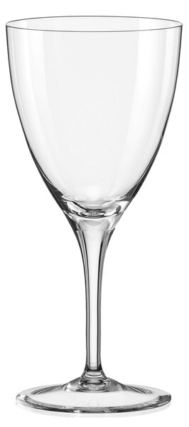 Set 6 calici vino Kate in vetro trasparente 25 cl