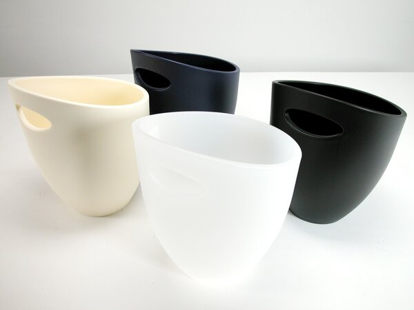 Secchiello ghiaccio Igloo In Acrilico Nero Cm 20x24,5x20,50