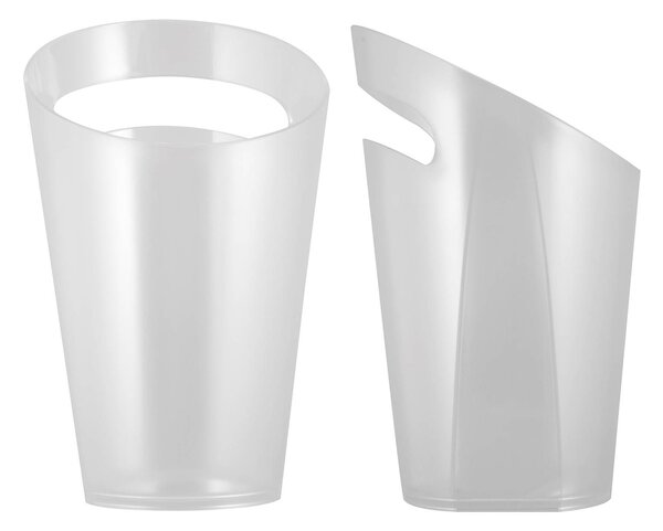 Secchiello ghiaccio Sursum in SAN trasparente cm 19,5x32x22