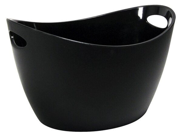 Spumantiera Igloo in acrilico nero cm 40x24x28