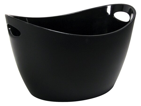 Spumantiera Igloo in acrilico nero cm 40x24x28