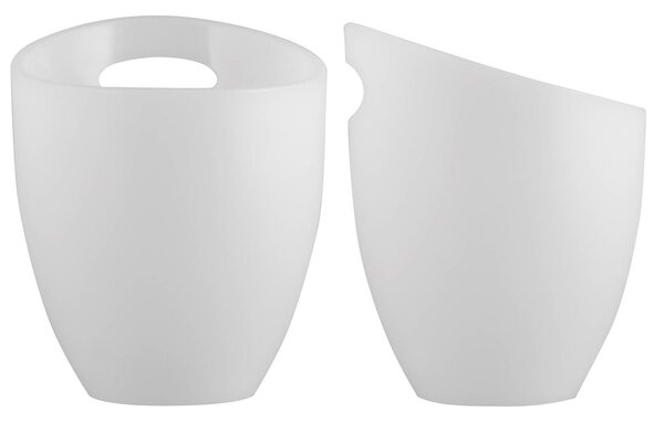 Secchiello ghiaccio Igloo In Acrilico Bianco cm 20x24,5x20,5