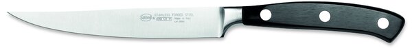Coltello Costata Professionale Lama Liscia 12 cm Forgiato Sanelli Ergoforge