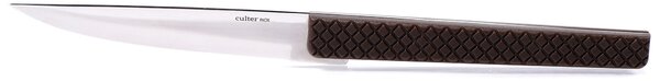 Set 6 Coltelli da Tavola Lama Liscia Manico in Polipropilene K8 Turtle Marrone