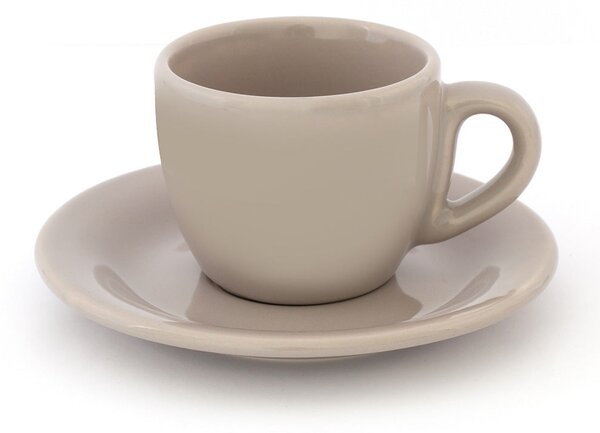 Set 6 Tazzine da caffè in Gres Kaleidos Grigio