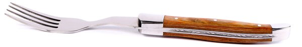 Set 6 Forchette da Bistecca Manico in Legno Tendor Alps