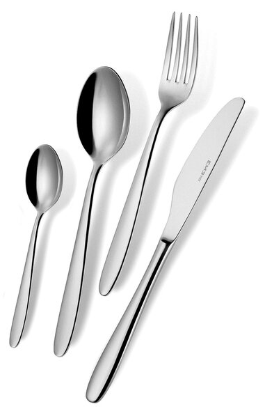 Servizio Set di Posate 24 pezzi in Acciaio Inox Eme Armonia