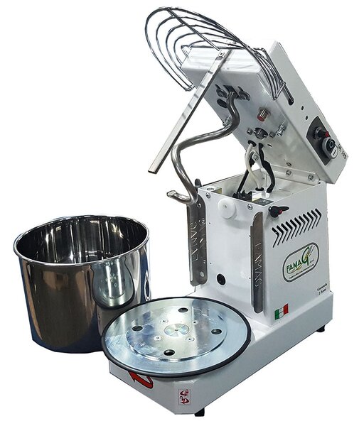 Impastatrice a Spirale Ribaltabile Vasca Estraibile 8Kg 400W Famag IM 10S 10 Velocità