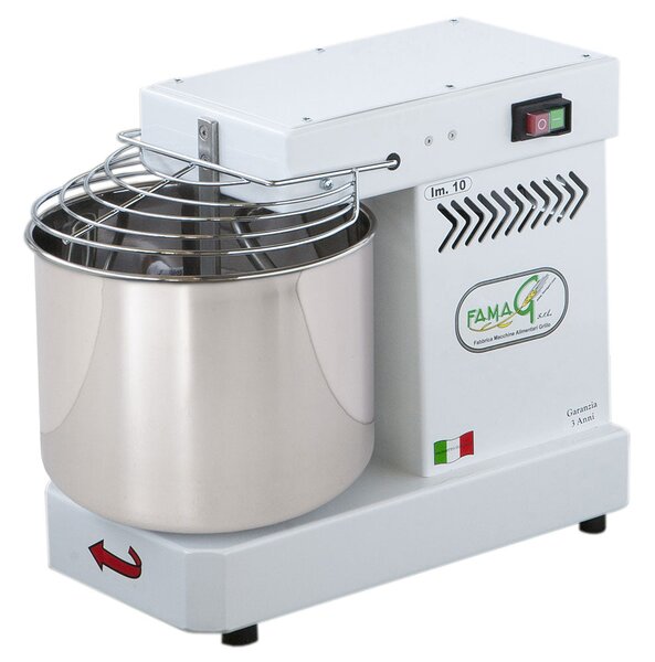 Impastatrice a Spirale Testa Fissa 10Kg 400W Famag IM10/230