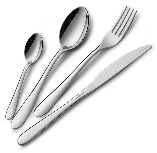 Servizio Set di Posate 24 pezzi in Acciaio Inox Eme Segno