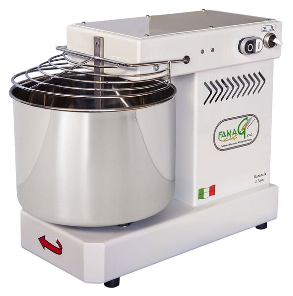 Impastatrice a Spirale Testa Fissa 10Kg 400W Famag IM10/230 10 Velocità