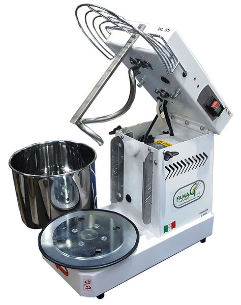 Impastatrice a Spirale Ribaltabile Vasca Estraibile 8Kg 350W Famag IM 8S