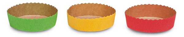 GUARDINI Set 6 Stampi Carta Tortina Cm 10x3h