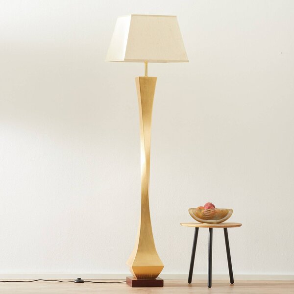 Schuller Valencia Lampada da terra Deco, Ottone / Oro, Soggiorno / Sala da pranzo, Metallo, Moderno, Lampada da terra