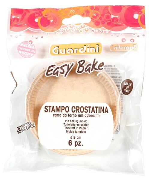 GUARDINI Set 6 Stampi Carta Crostatina Cm 9