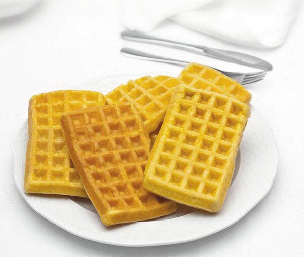 Biscottiera Elettrica 600W 2 Posti per Cialde Waffles e Gaufres CBE Elettronica