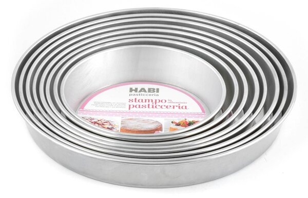 HABI Stampo In Alluminio Pastiera Cm 22x4h