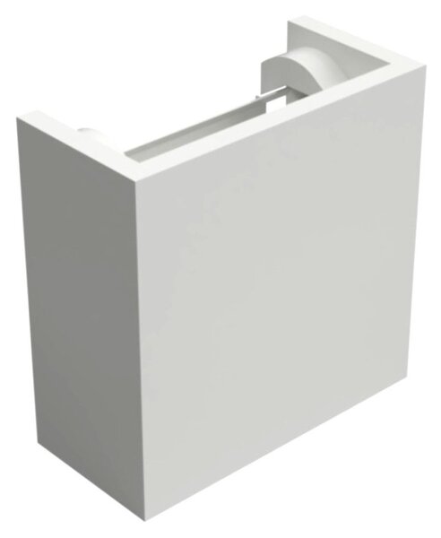 Applique gesso lampadari bartalini etnad c16 g9 led biemissione verniciabile - Lampadari Bartalini Gesso