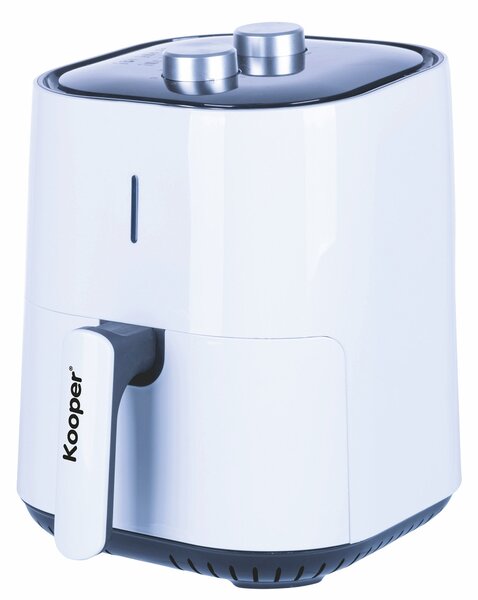 Friggitrice Elettrica ad Aria 1400W 4,8 Litri Kooper Dorè Bianca