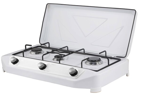 Fornello a gas GPL 3 fuochi Pyramidea FG133