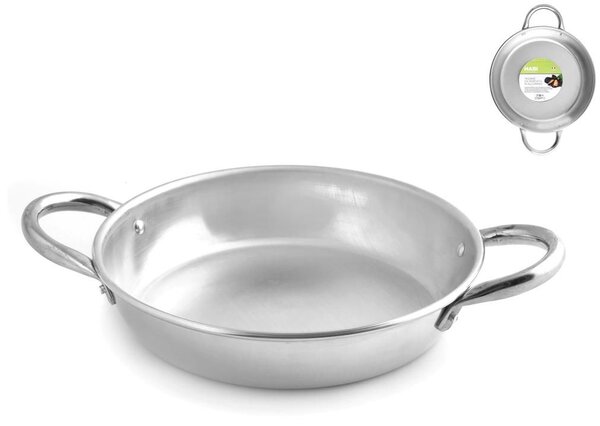 HABI Tegame Portata 2 Manici Alluminio 16 cm