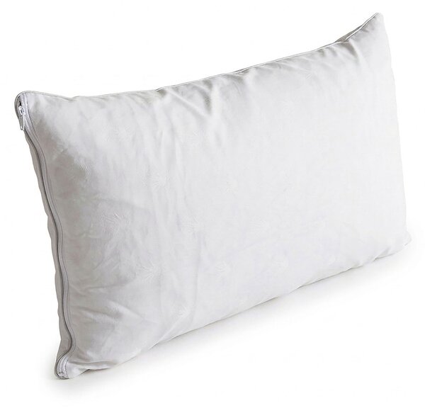 Guanciale 42x72x16 cm in Memory Foam Aloe Vera Bianco