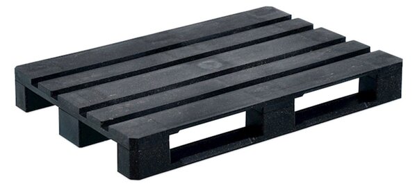 Vassoio bancale Simplybox in plastica nera 20x30x4
