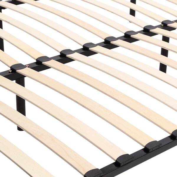 Rete Letto 26 Doghe in Legno di Pioppo,135x185x20 cm Slat