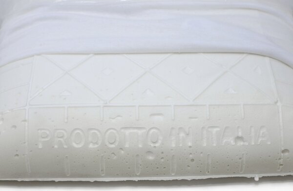 Guanciale 42x72x11 cm in Memory Foam Bianco