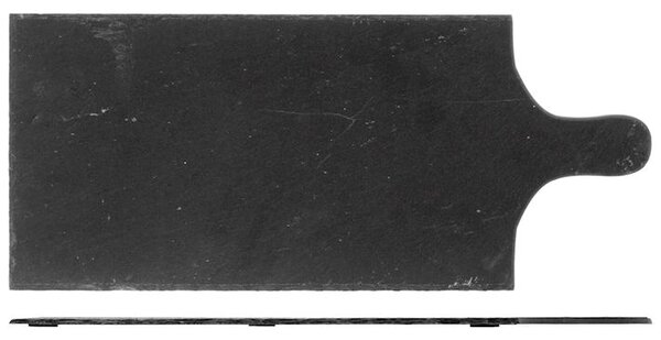Tagliere rettangolare 1 manico in ardesia cm 46,5x20