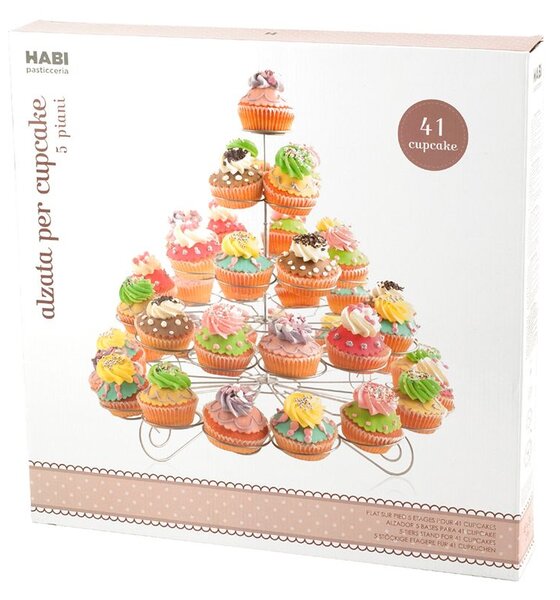 Alzata in Metallo 41 Posti Linea Pasticceria cm 45x36