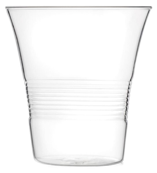 Confezione 4 bicchieri 4You in vetro Borosilicato trasparente 45 cl