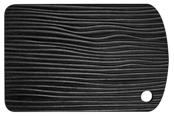 Tagliere in legno Bambù nero cm 34x22x1,9