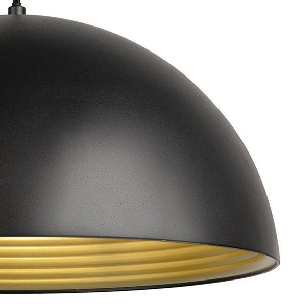 SLV Lampada a sospensione Forchini M, dimmerabile, Nero, Soggiorno / Sala da pranzo, Metallo, Moderno, Lampada a sospensione