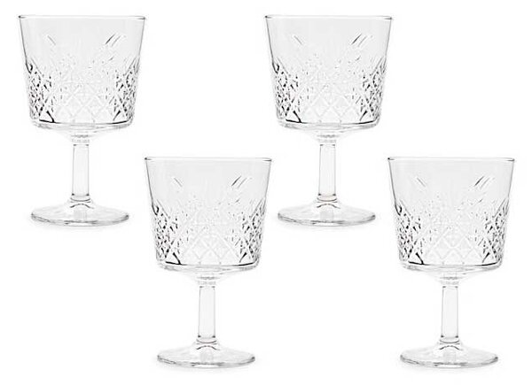 Set 4 calici multiuso Timeless in vetro 26 cl