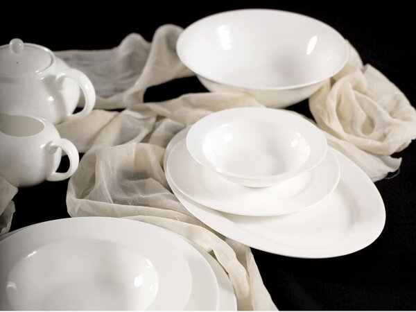 Piatto fondo Ala bone china 21 cm